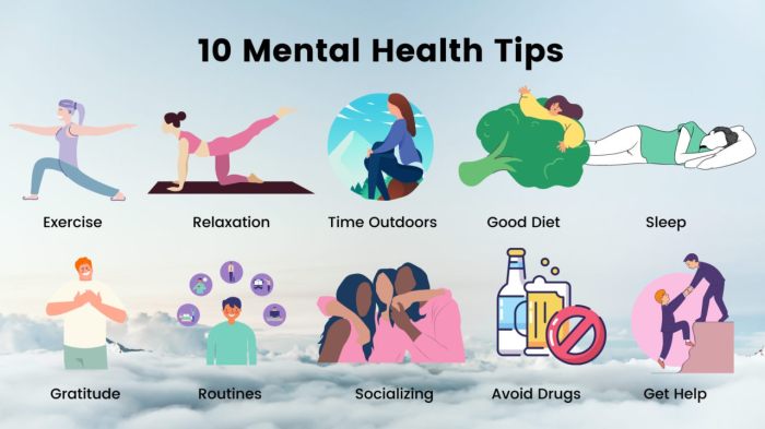 Strategies for improving mental health at home