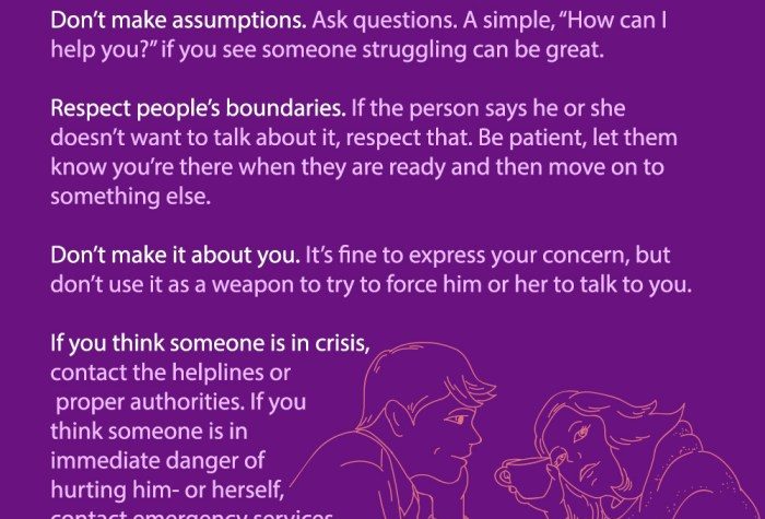How to talk about mental health with loved ones