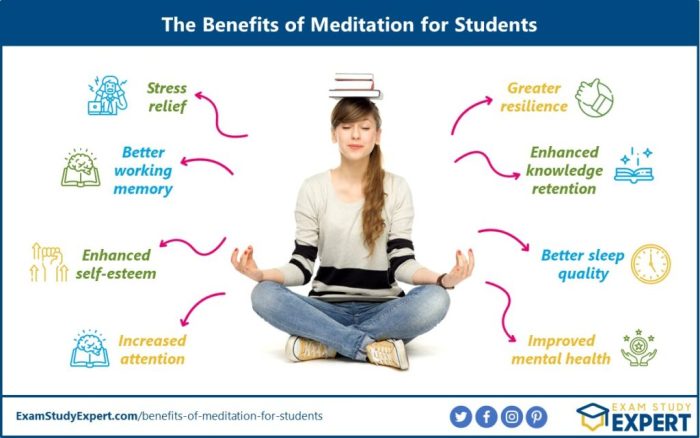 Mental health benefits of meditation and mindfulness practices
