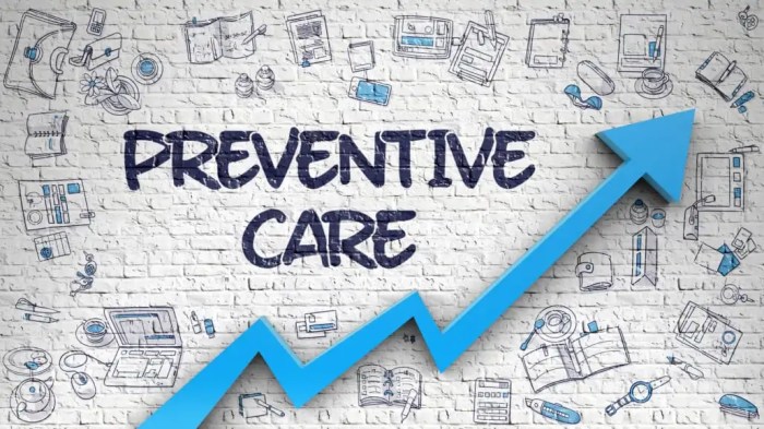 Preventive inscription brick guidelines How regular preventive care can improve quality of life